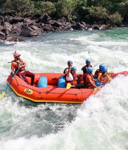 River rafting Statue of unity