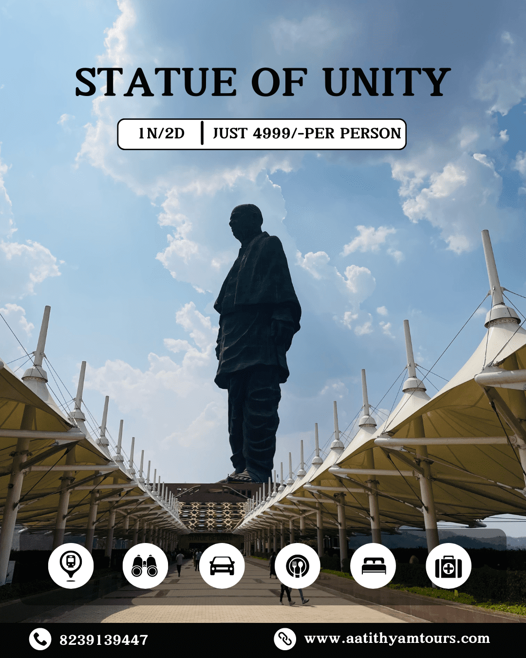 Statue Of Unity Tour Package