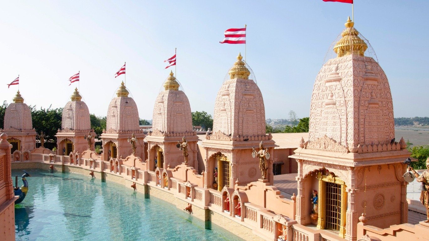 Nilkanthdham Swaminarayan temple Poicha